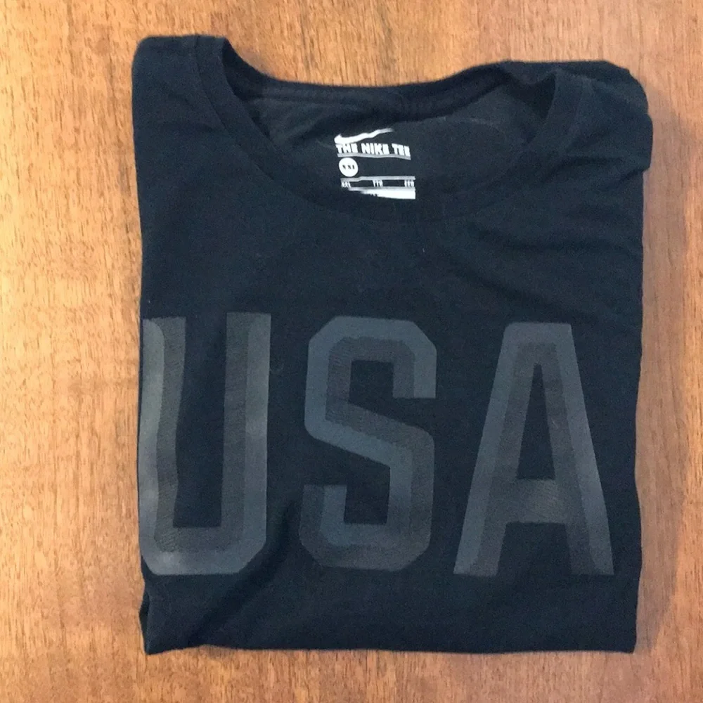 Nike USA Graohic Tee with Olympic Logo on Sleeve